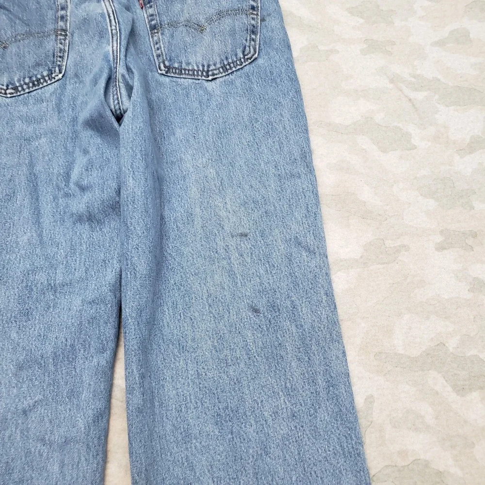 Levi's 550 Jeans Mens 38x30 Blue Relaxed Pockets Denim Medium Wash